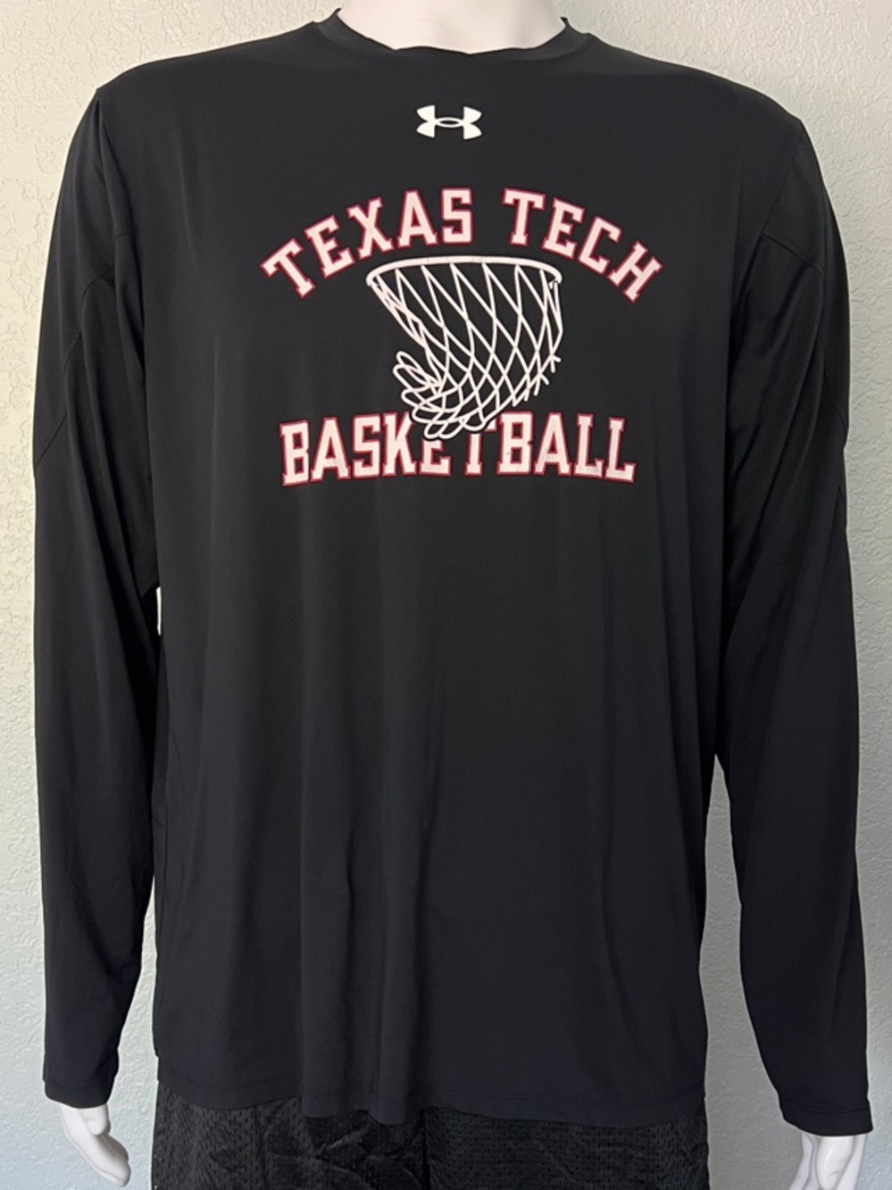 Texas Tech Basketball Kerwin Walton #24 Under Armour Men’s Large Team Shirt